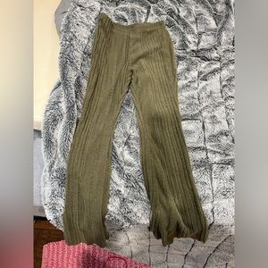 Cotton flair pants